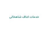 خدمات کناف شاهخالی