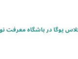 کلاس یوگا در باشگاه معرفت نور