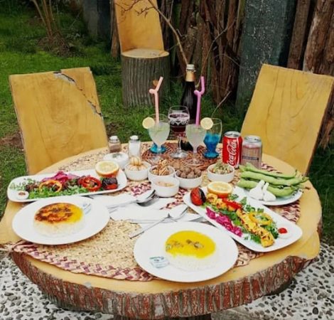 باغ رستوران پرنیان رشت