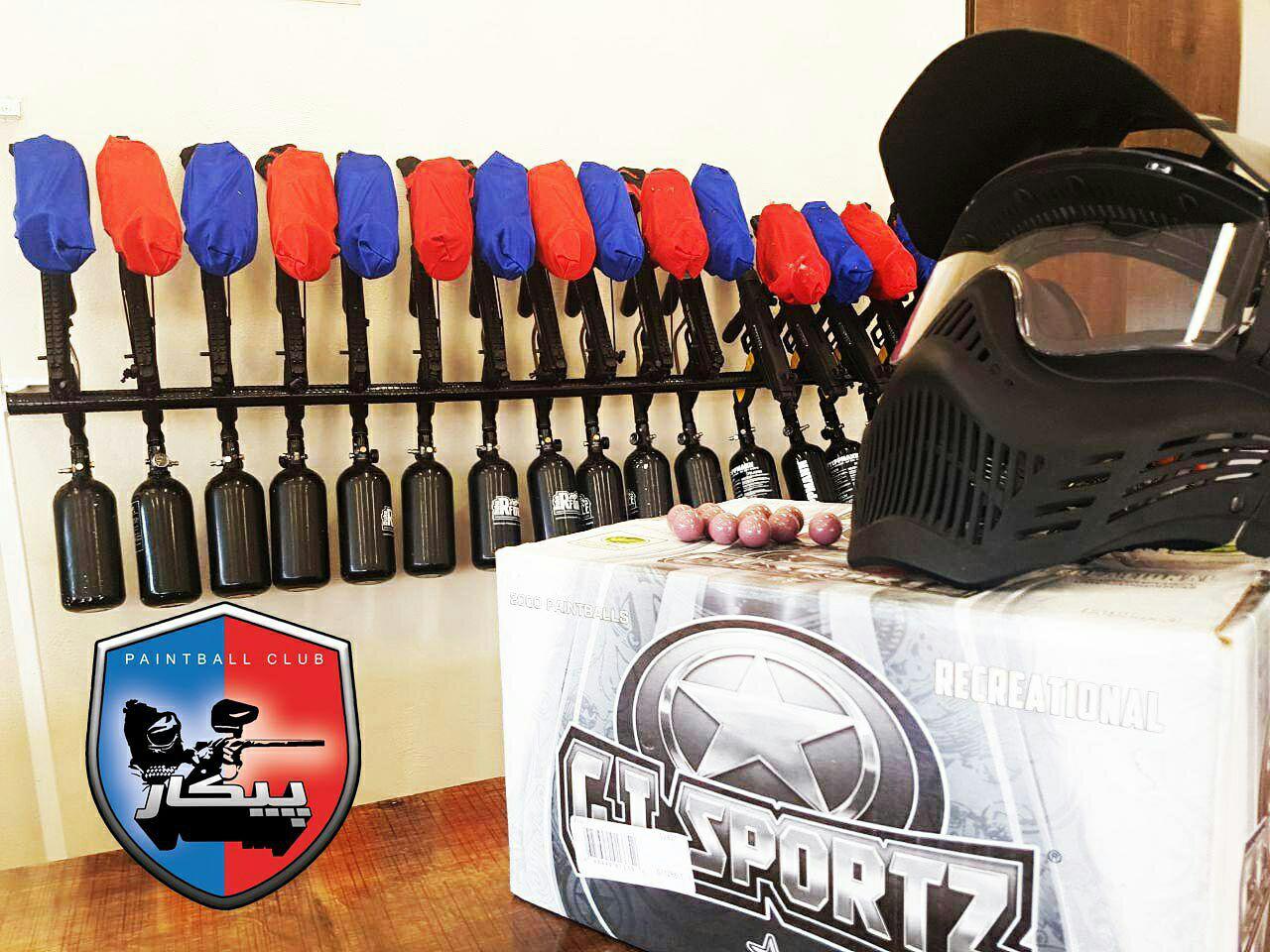 پینت بال در رشت