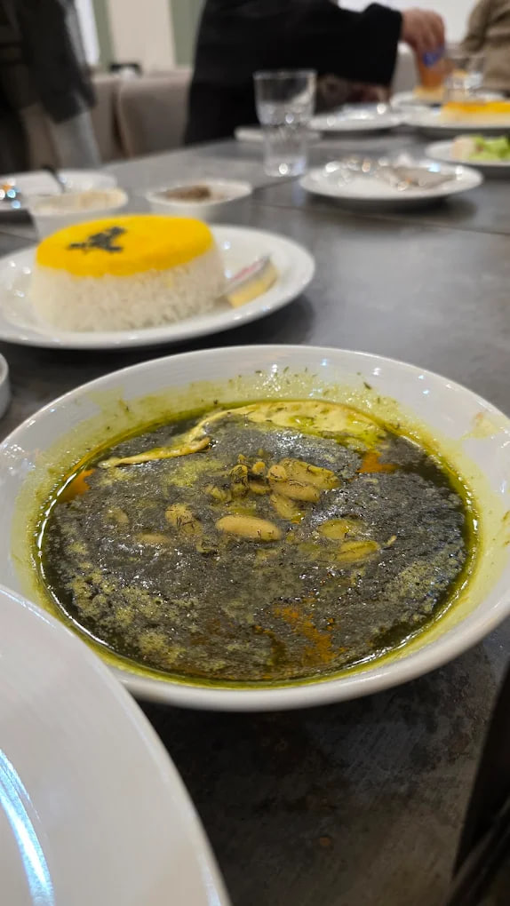 غذای رستوران النزه رشت