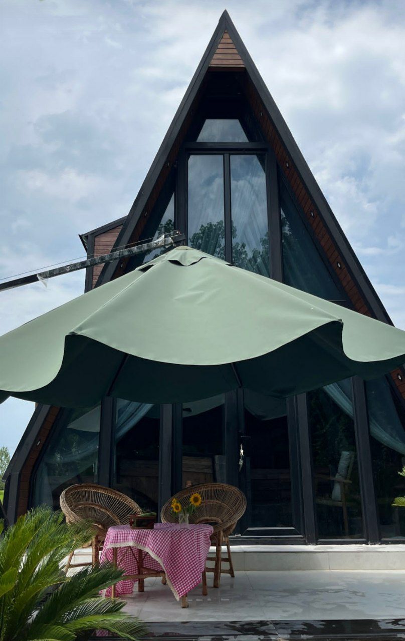 کلبه چوبی در رشت